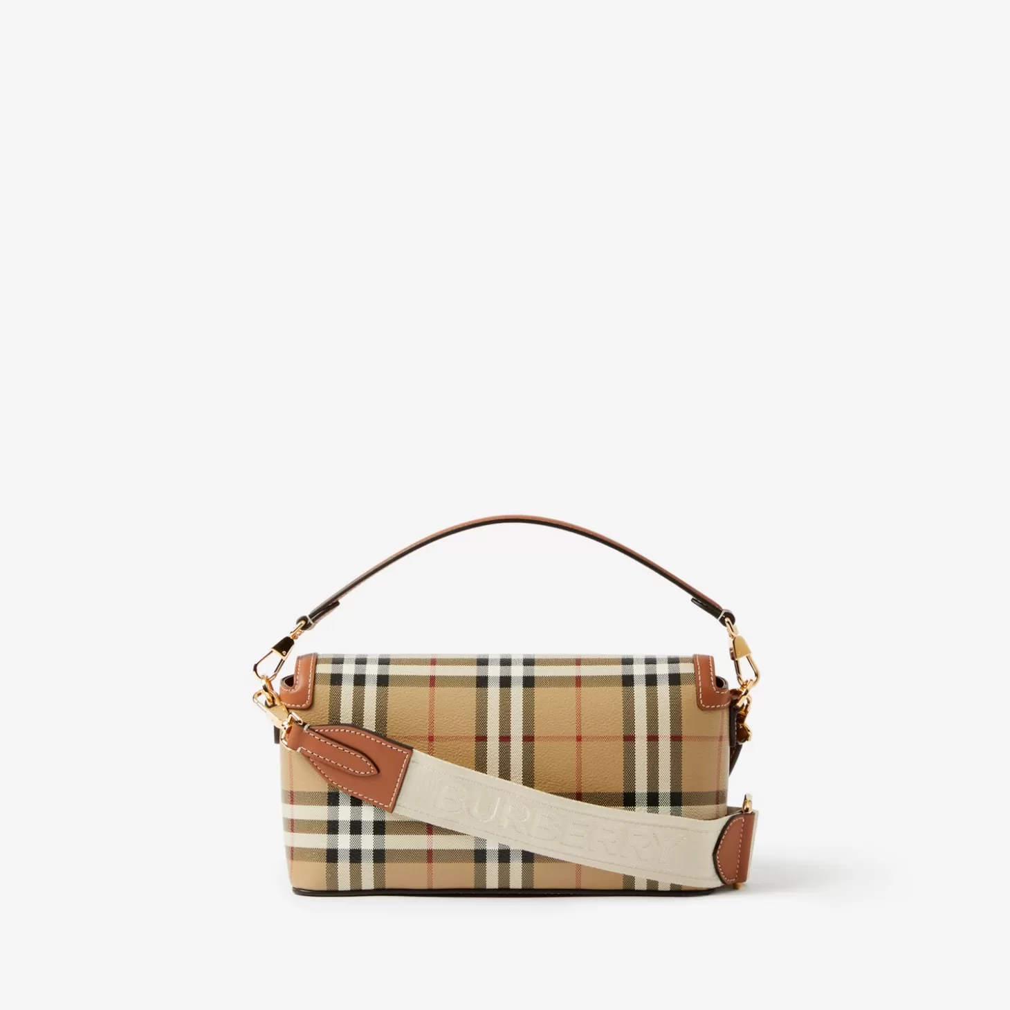 Burberry Anteckningsväska med övre handtag*Kvinnor Check | Skulder