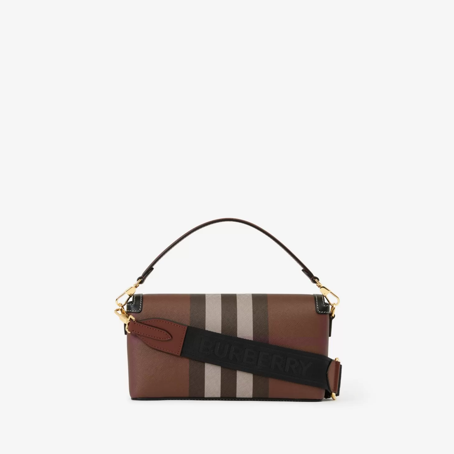 Burberry Anteckningsväska med övre handtag*Kvinnor Check | Crossbody