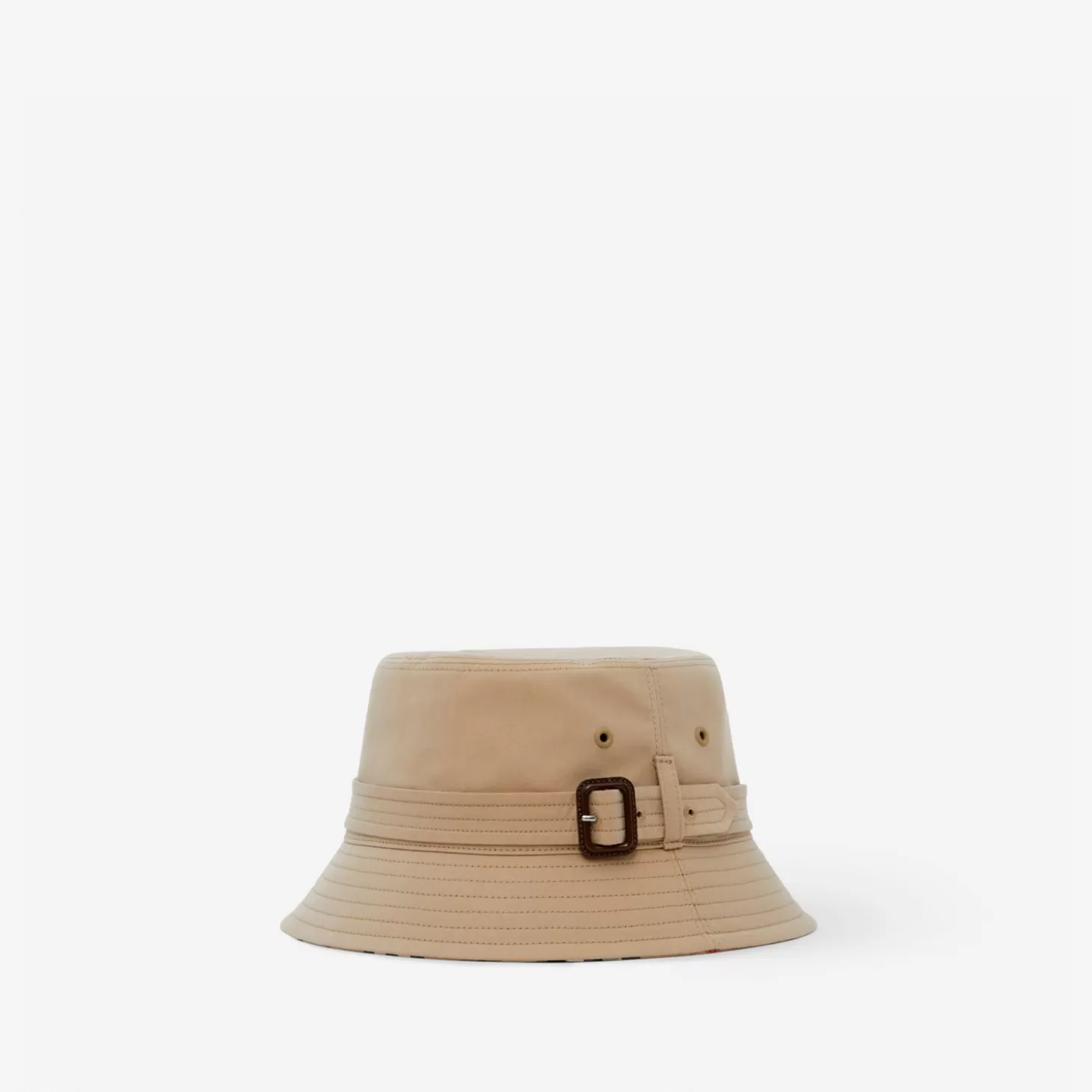 Burberry Bomull Gabardine Bucket Hat med bälte*Män/Kvinnor Mössor och handskar | Mössor och handskar