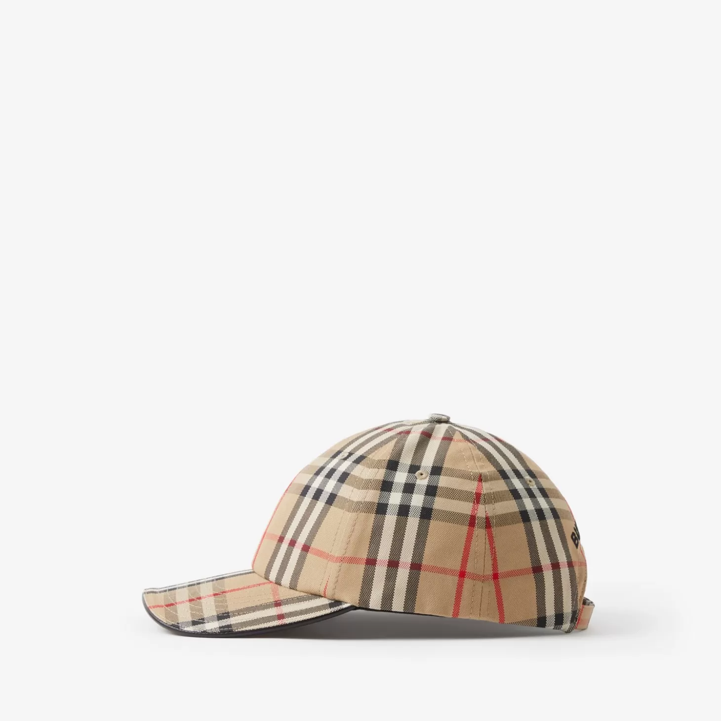 Burberry Broderad logotyp vintage checkad keps i bomull*Män/Kvinnor Mössor och handskar | Mössor och handskar