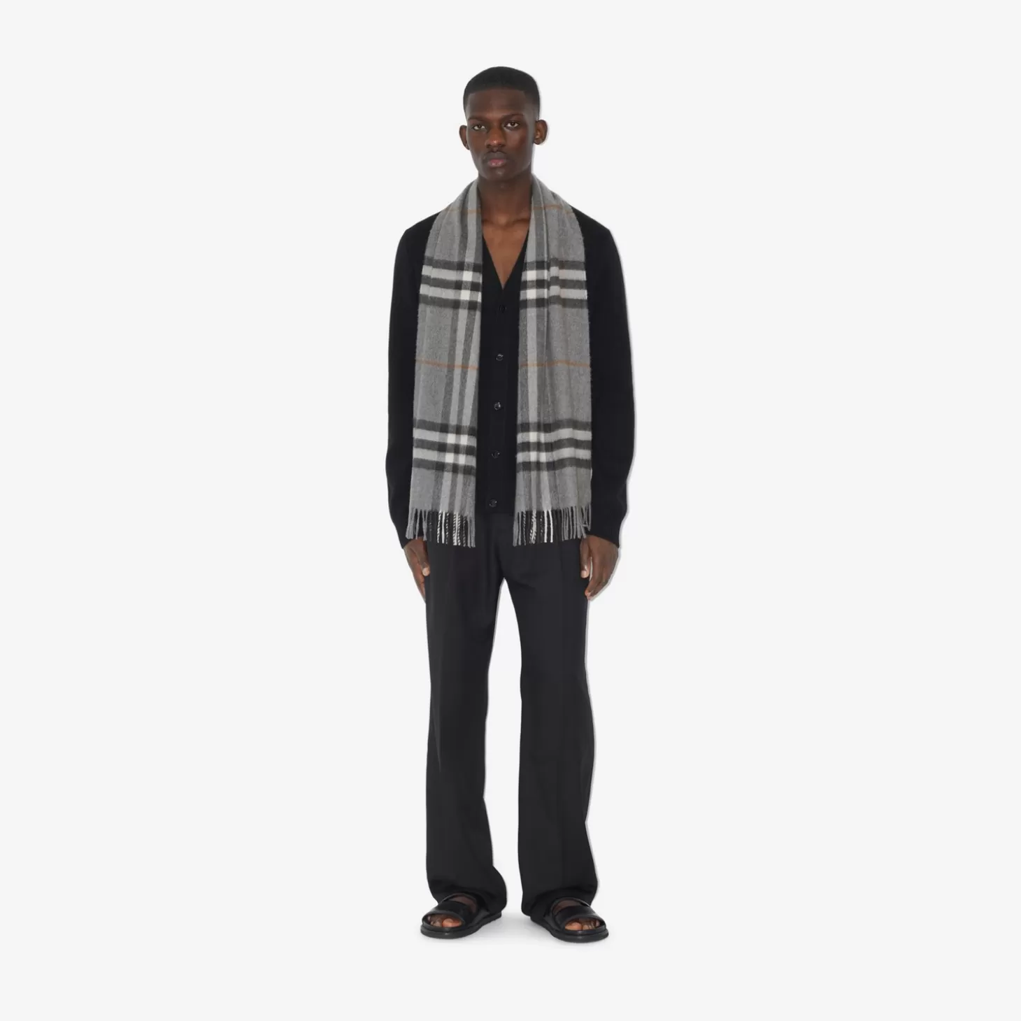 Burberry Check Cashmere Scarf*Män/Kvinnor Personliga presenter | Personliga presenter