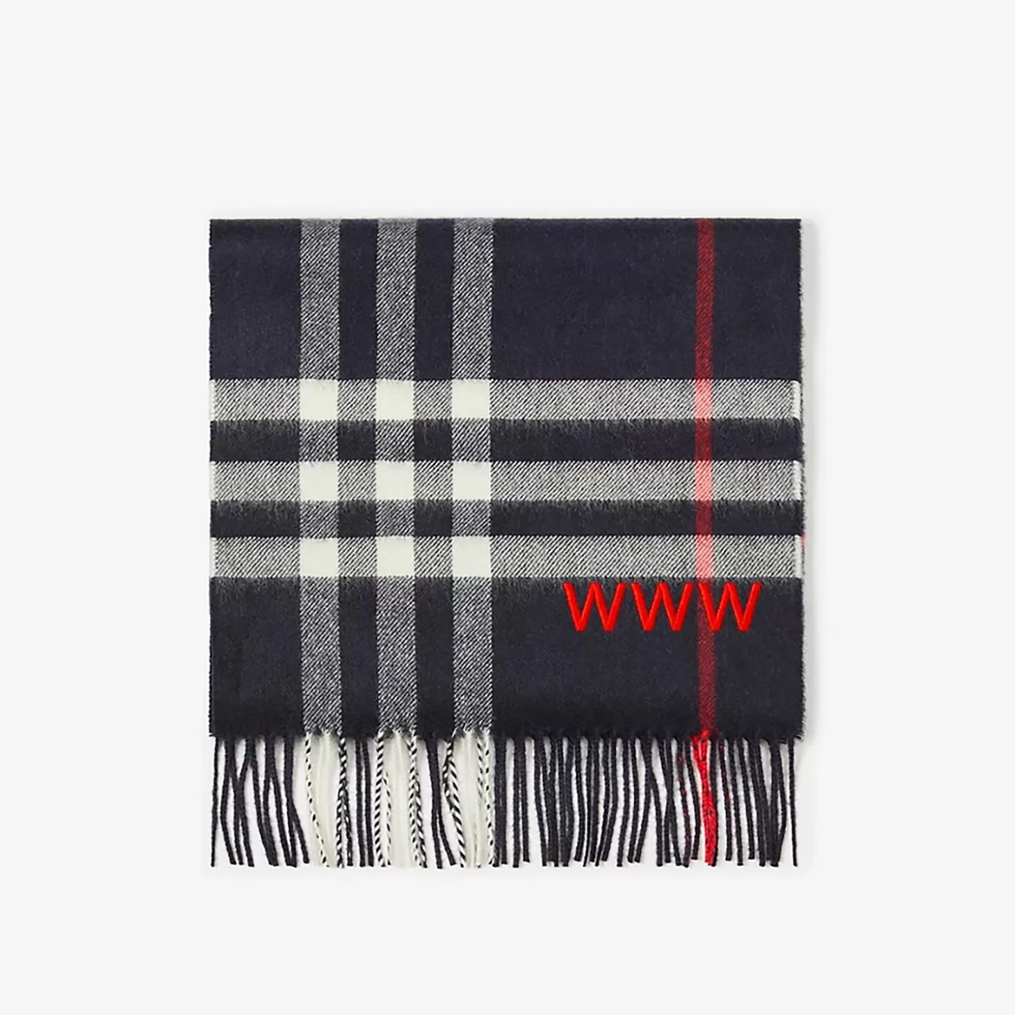 Burberry Check Cashmere Scarf*Män/Kvinnor Personliga presenter | Personliga presenter