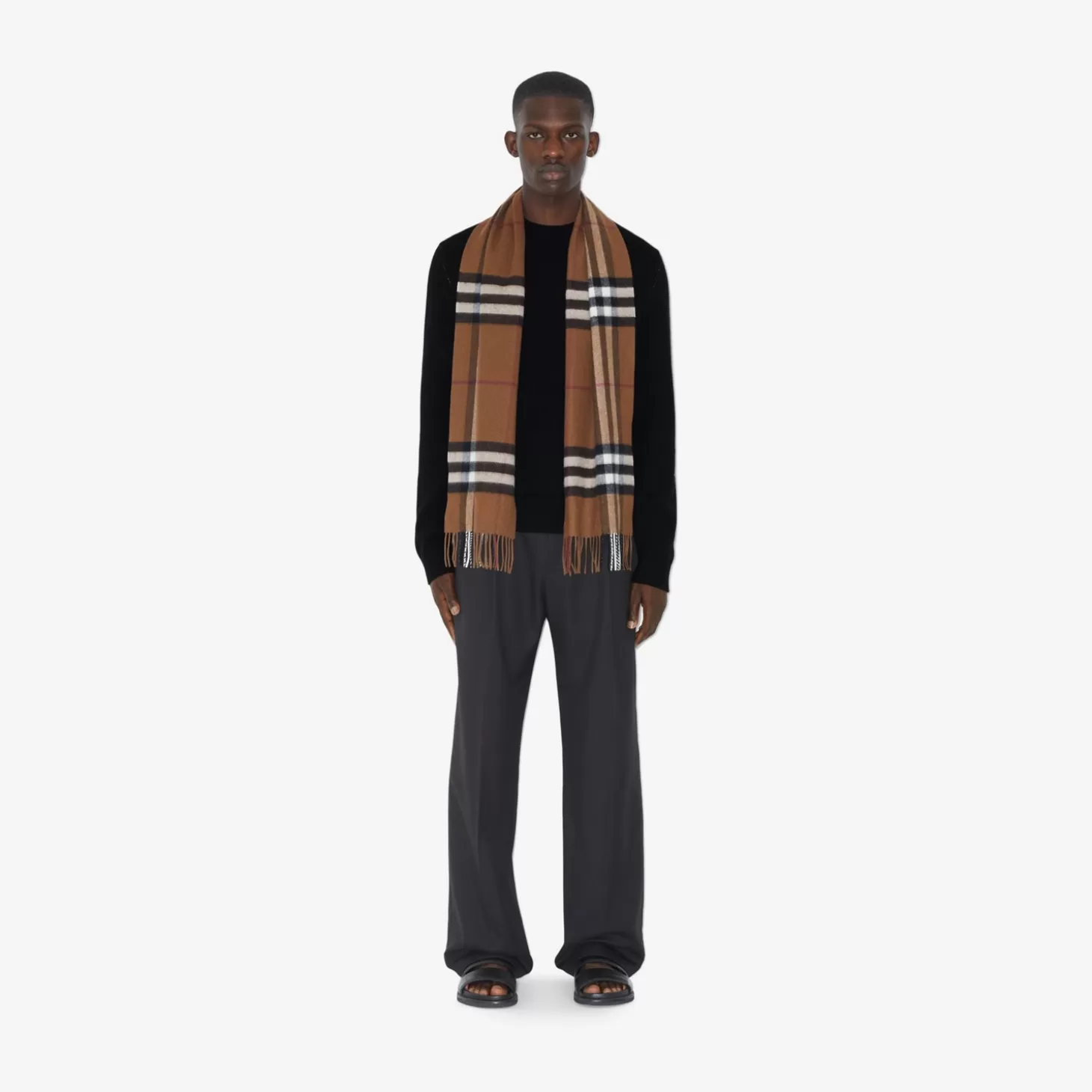 Burberry Check Cashmere Scarf*Män/Kvinnor Personliga presenter | Personliga presenter