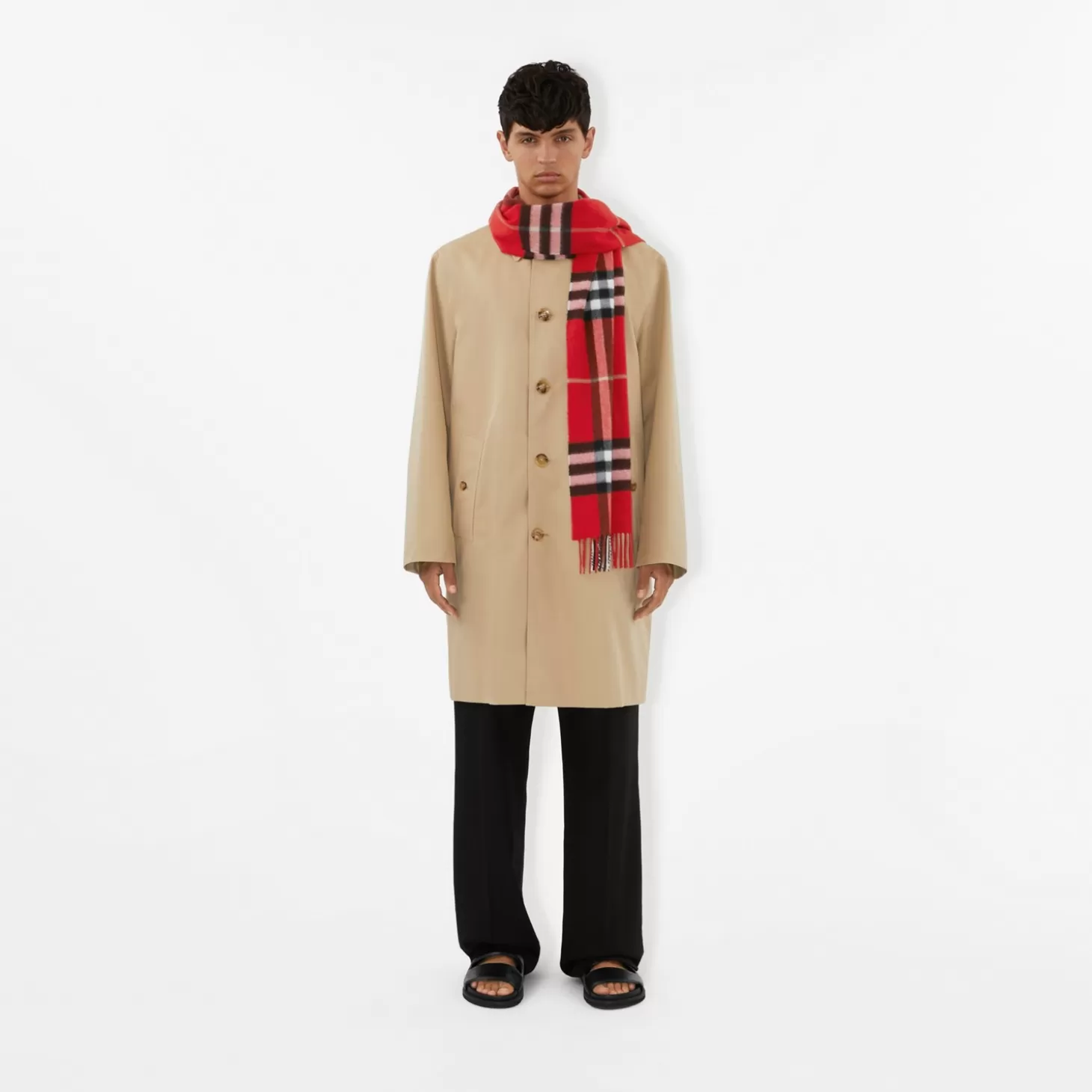Burberry Check Cashmere Scarf*Män/Kvinnor Personliga presenter | Personliga presenter