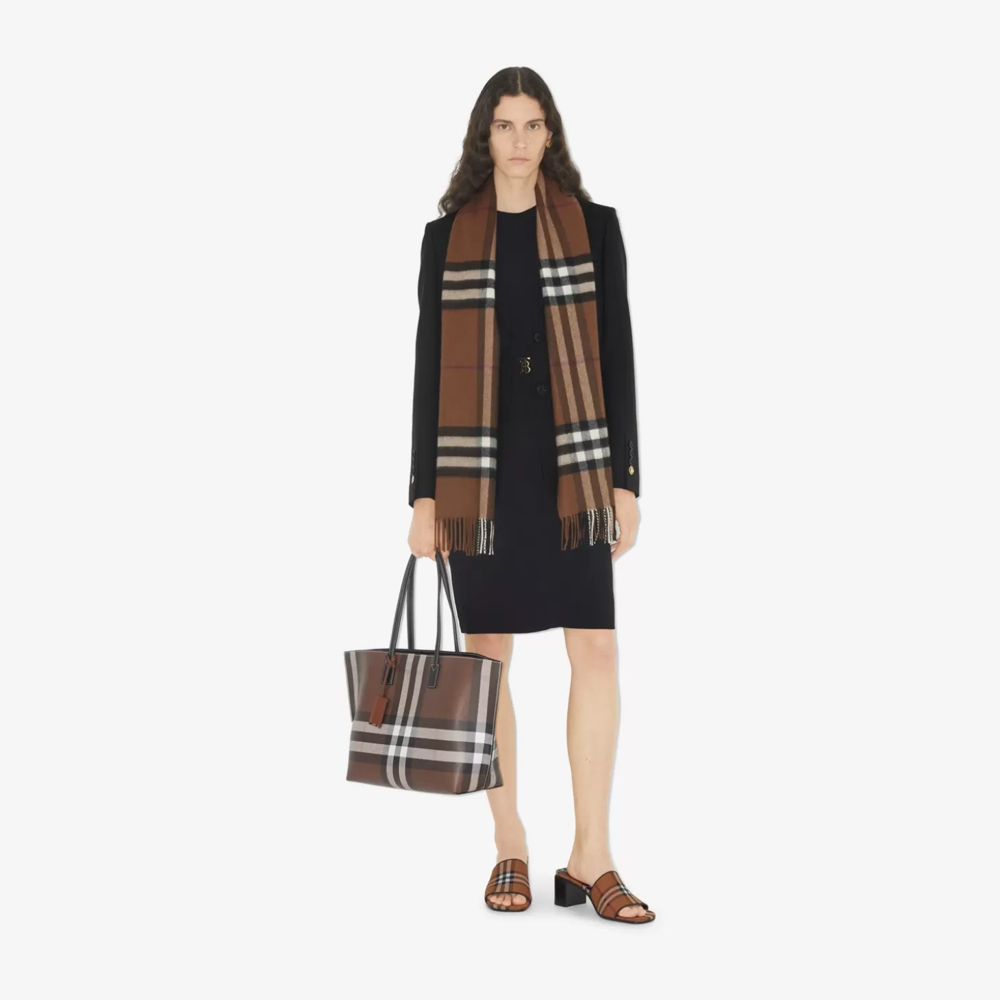 Burberry Check Cashmere Scarf*Män/Kvinnor Personliga presenter | Personliga presenter