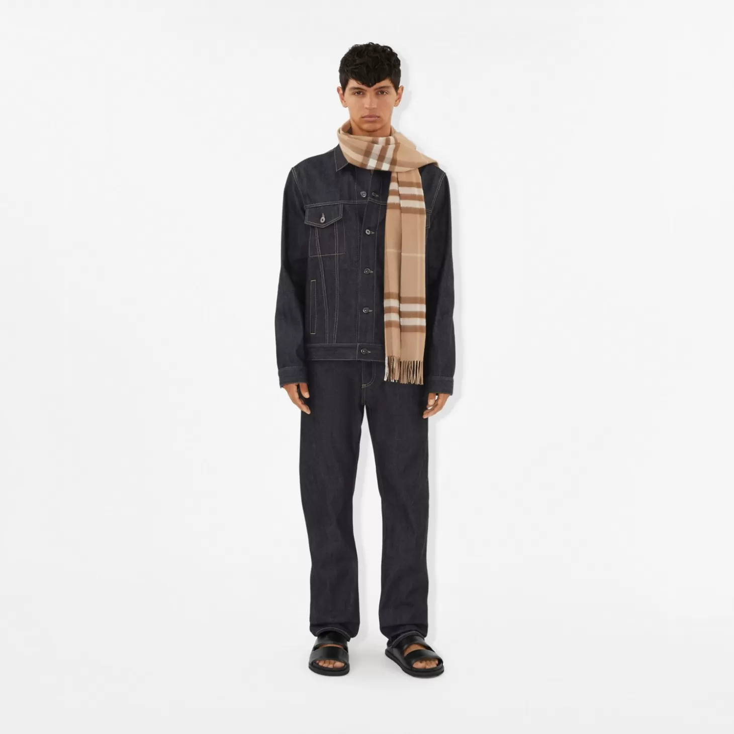 Burberry Check Cashmere Scarf*Män/Kvinnor Personliga presenter | Personliga presenter