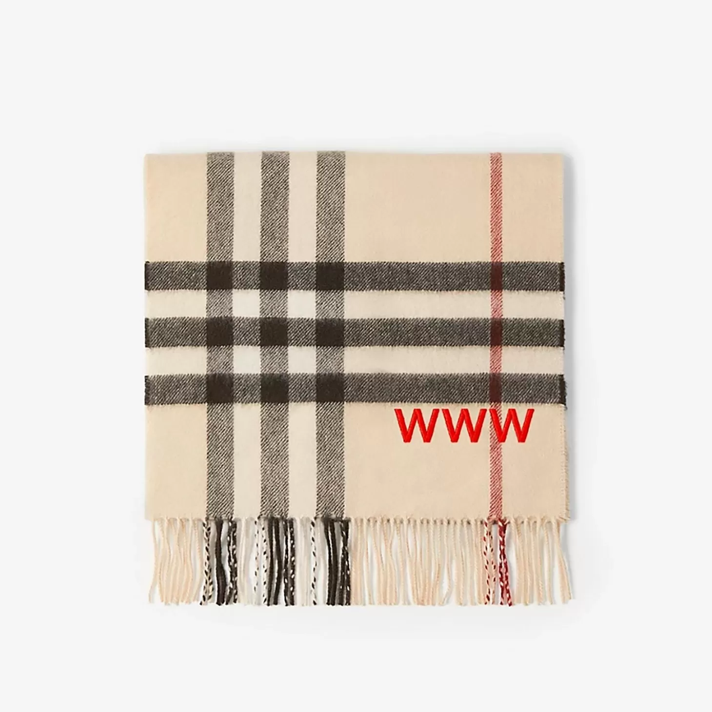 Burberry Check Cashmere Scarf*Män/Kvinnor Personliga presenter | Personliga presenter