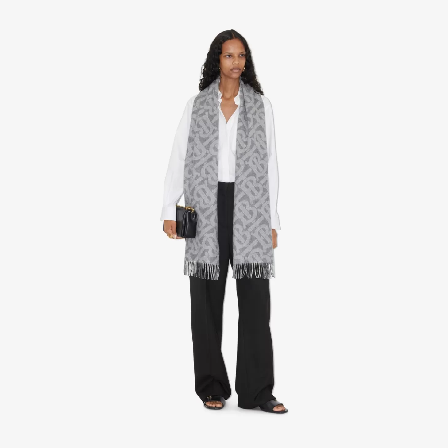 Burberry Check Cashmere Vändbar Scarf*Män/Kvinnor Personliga presenter | Personliga presenter
