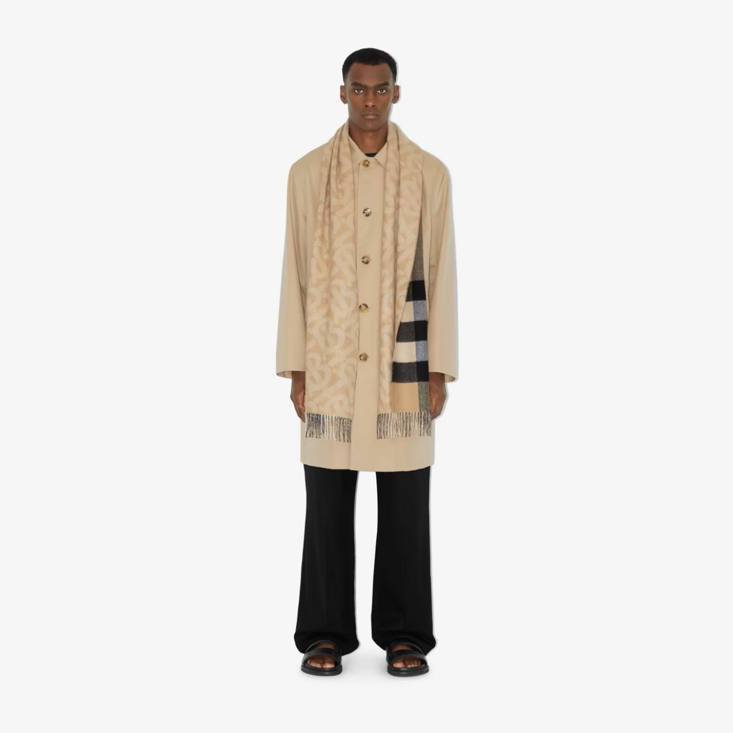 Burberry Check Cashmere Vändbar Scarf*Män/Kvinnor Personliga presenter | Personliga presenter