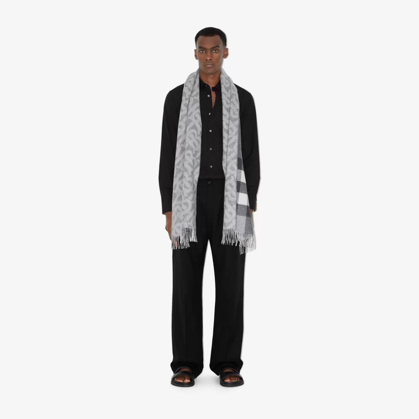 Burberry Check Cashmere Vändbar Scarf*Män/Kvinnor Personliga presenter | Personliga presenter