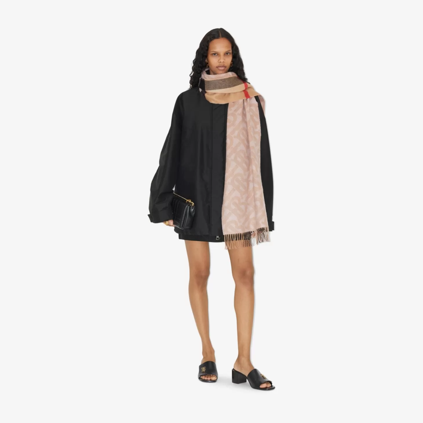 Burberry Check Cashmere Vändbar Scarf*Män/Kvinnor Personliga presenter | Personliga presenter