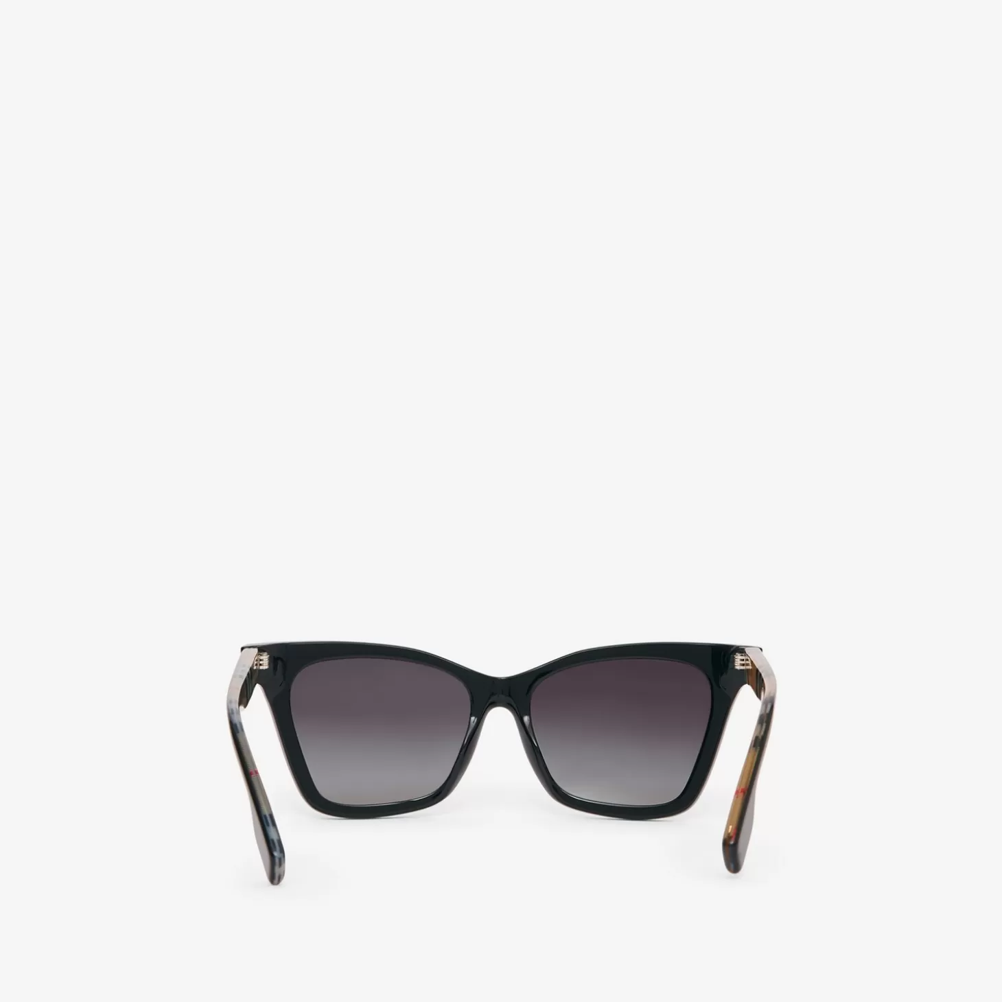 Burberry Check Detail Square Frame Solglasögon*Kvinnor Solglasögon