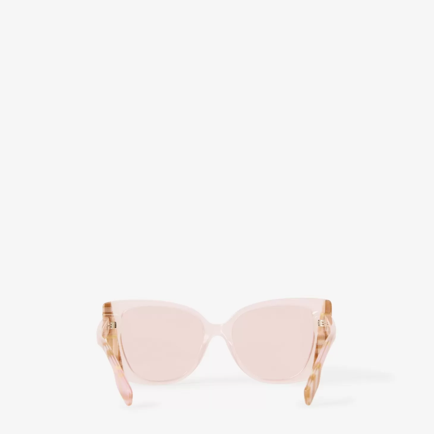 Burberry Check Oversized Cat-Eye Frame solglasögon*Kvinnor Solglasögon