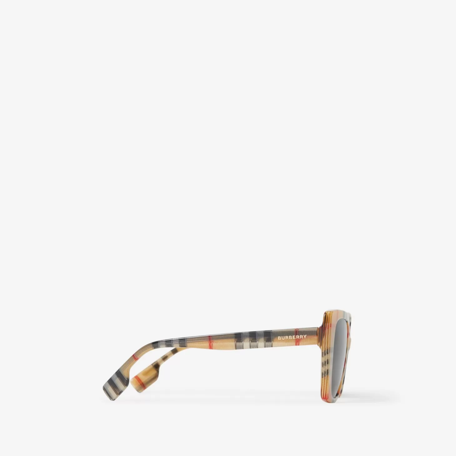 Burberry Check Oversized Cat-Eye Frame solglasögon*Kvinnor Solglasögon