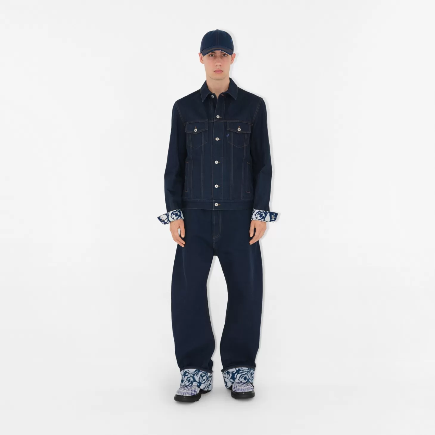 Burberry Denim basebollkeps*Män/Kvinnor Mössor och handskar | Mössor och handskar