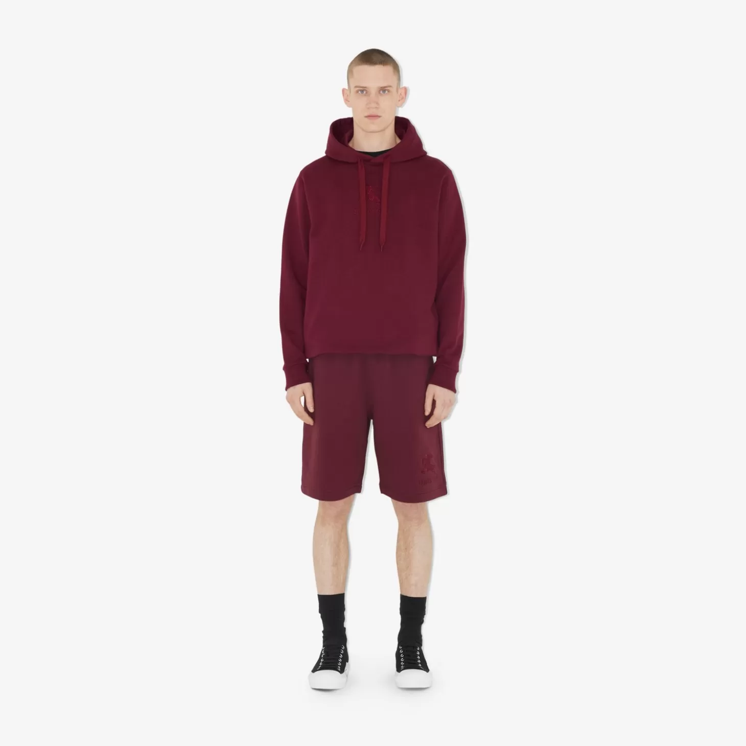 Burberry Ekd Cotton Hoodie*Män Tröjor och tröjor