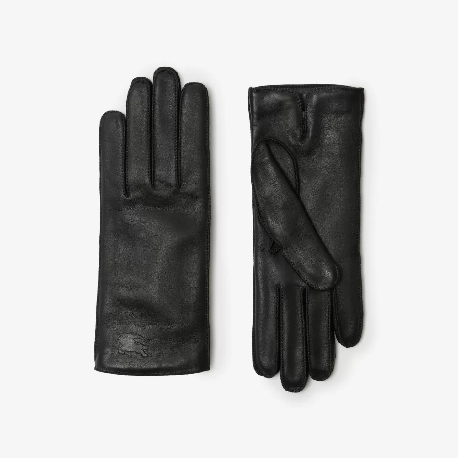 Burberry Ekd Läderhandskar*Kvinnor Mössor och handskar