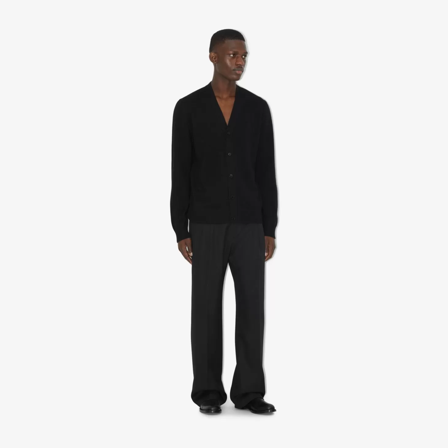 Burberry Ekd Motiv Cashmere Cardigan*Män Stickat
