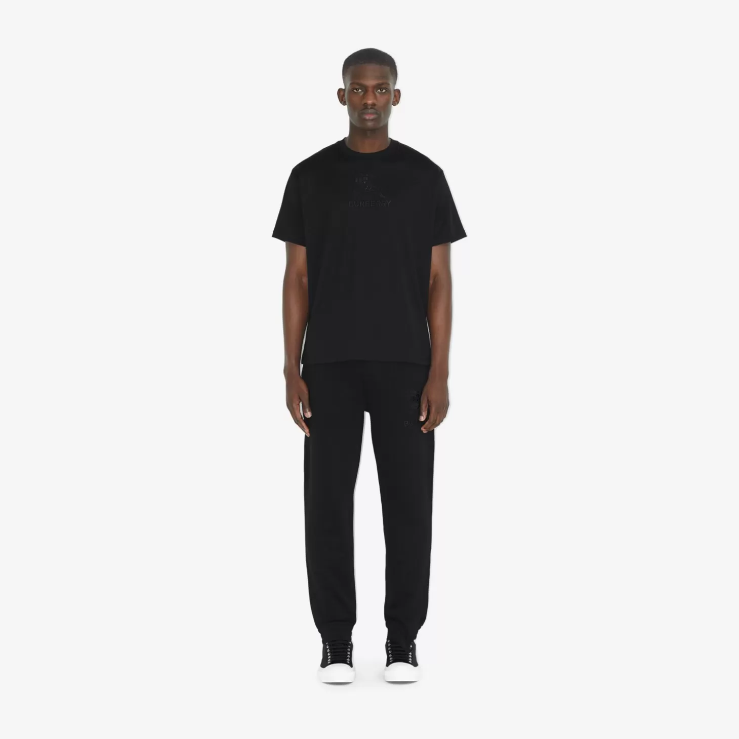 Burberry Ekd T-shirt i bomull*Män Polos & T-shirts