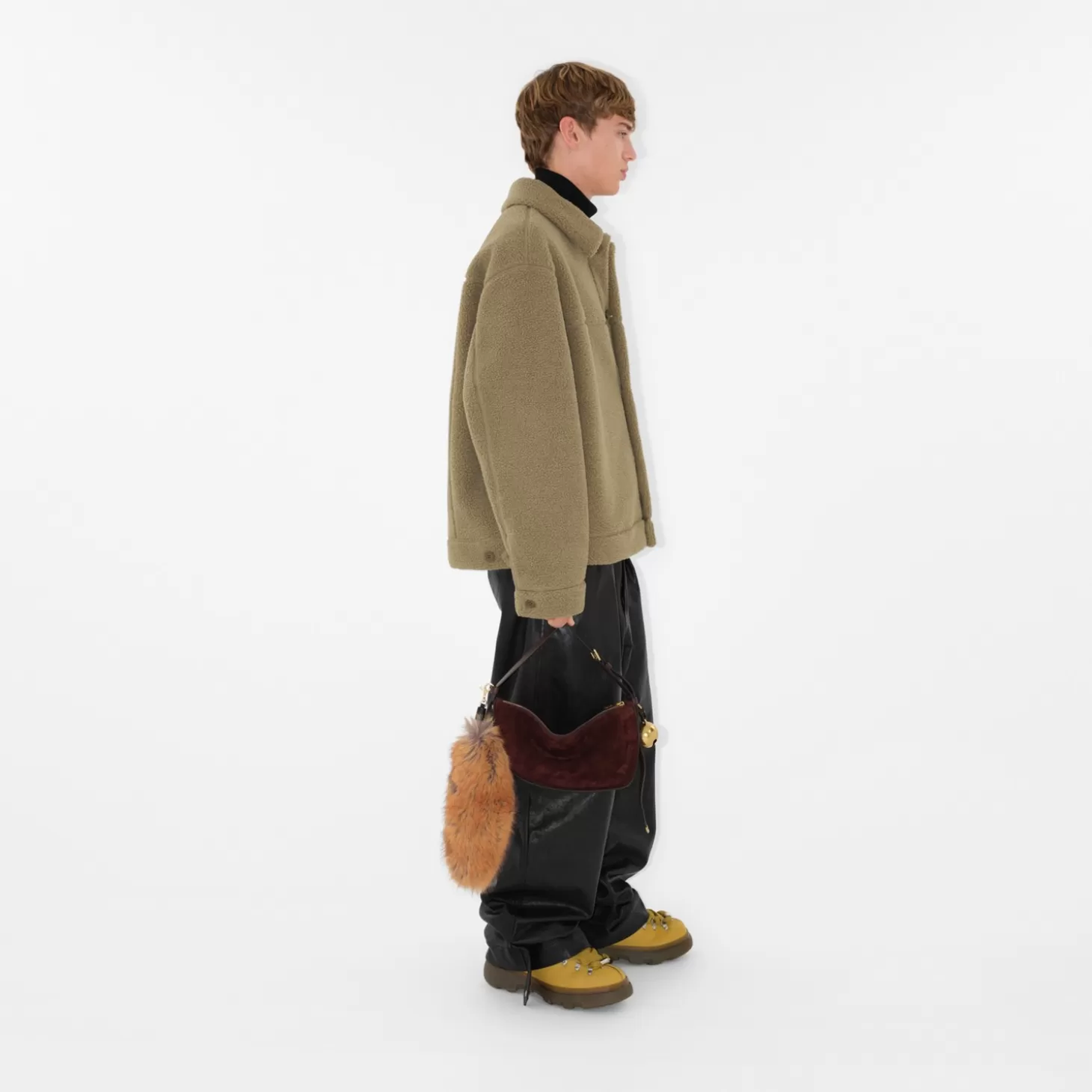 Burberry Fleece overshirt*Män Kaffor och jackor