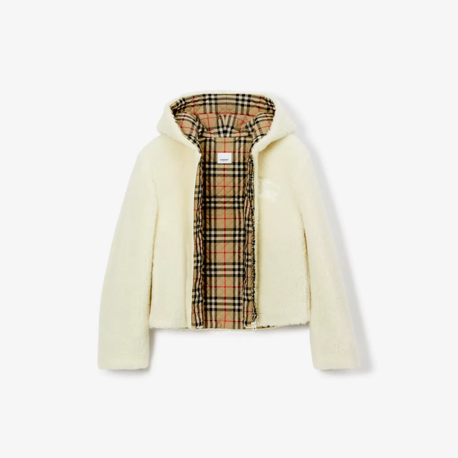 Burberry Fleece-jacka*Kvinnor Kaffor och jackor