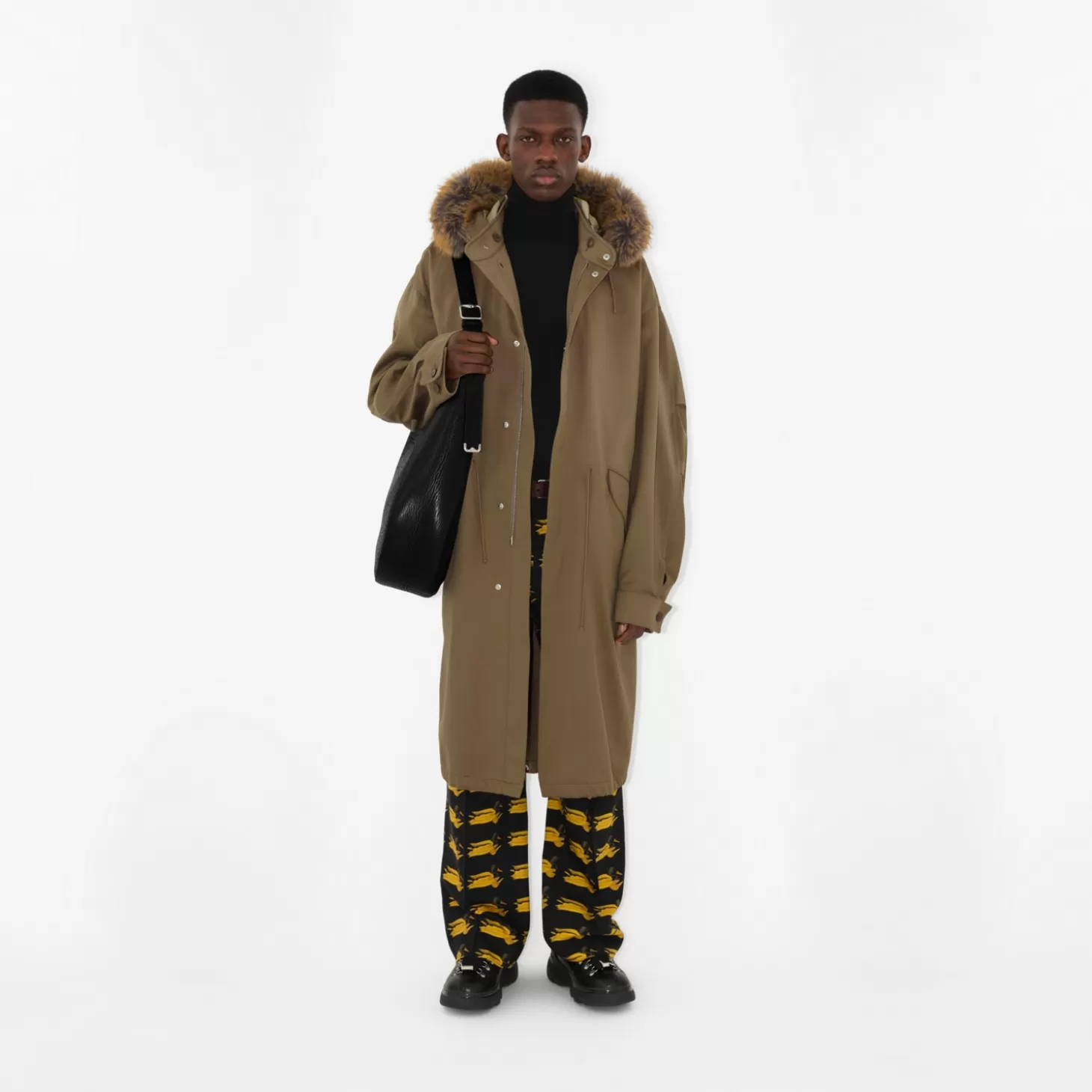 Burberry Fuskpäls och bomullsparka*Män Kaffor och jackor