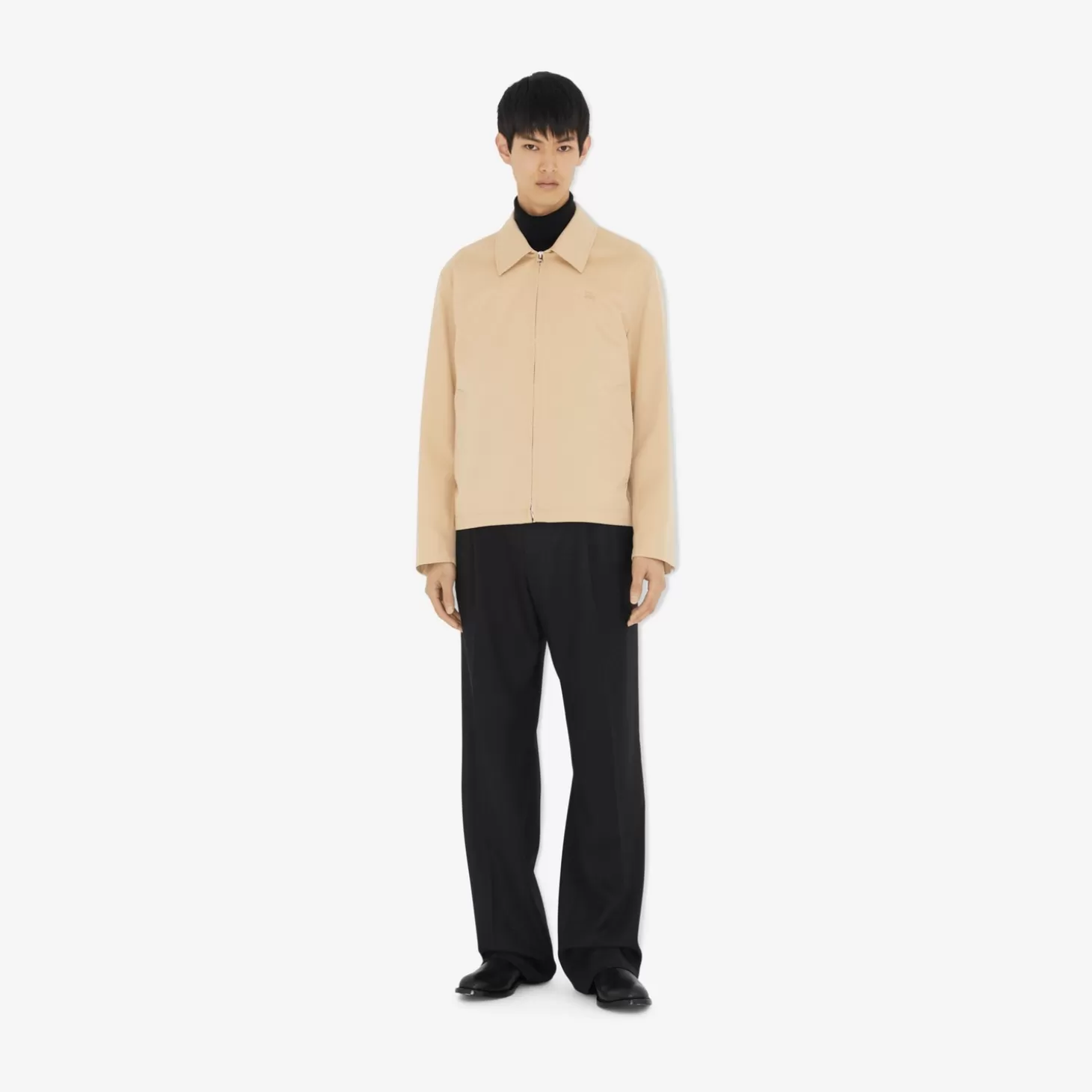 Burberry Gabardine Harrington Jacka*Män Kaffor och jackor