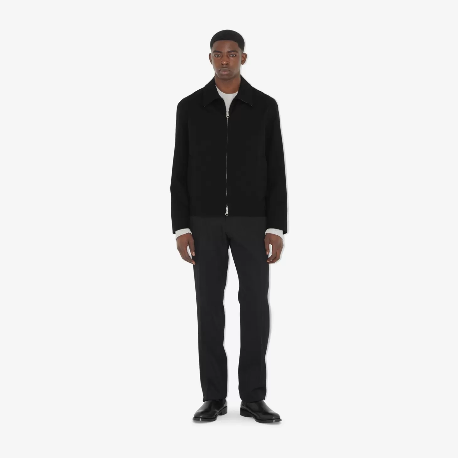 Burberry Gabardine Harrington Jacka*Män Kaffor och jackor