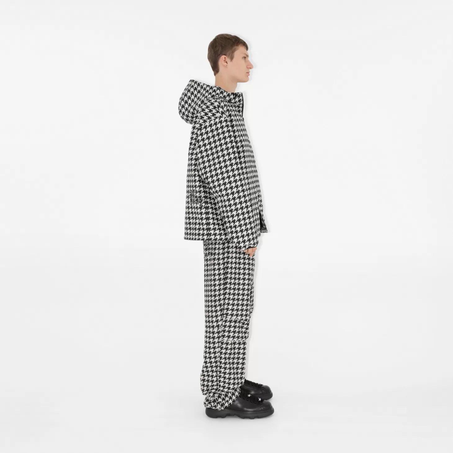 Burberry Houndstooth Cargo byxor*Män Byxor och shorts