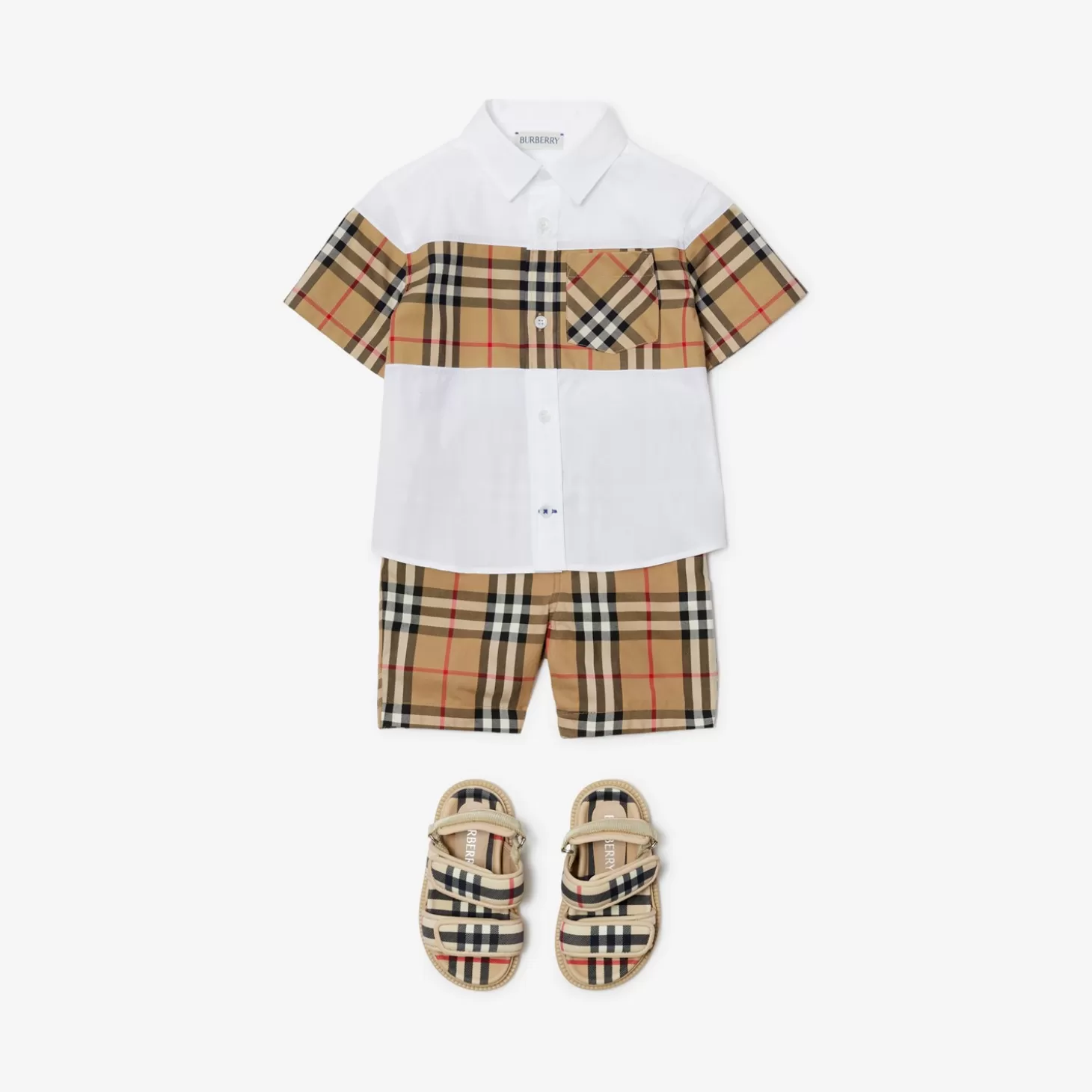Burberry Kolla bomullshorts*Barn Bebispresenter | Kjolar och byxor