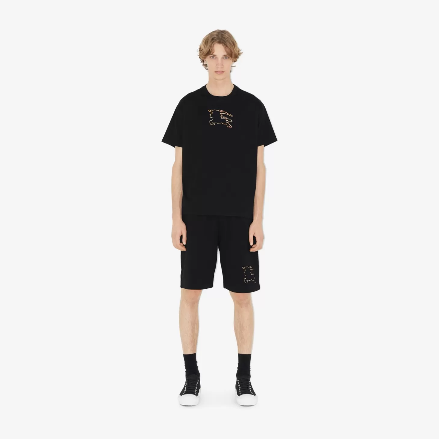 Burberry Kolla Ekd Cotton Shorts*Män Byxor och shorts