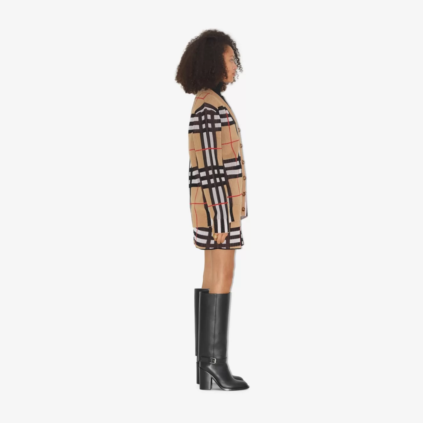 Burberry Kolla Technical Cotton Cardigan*Kvinnor Stickat