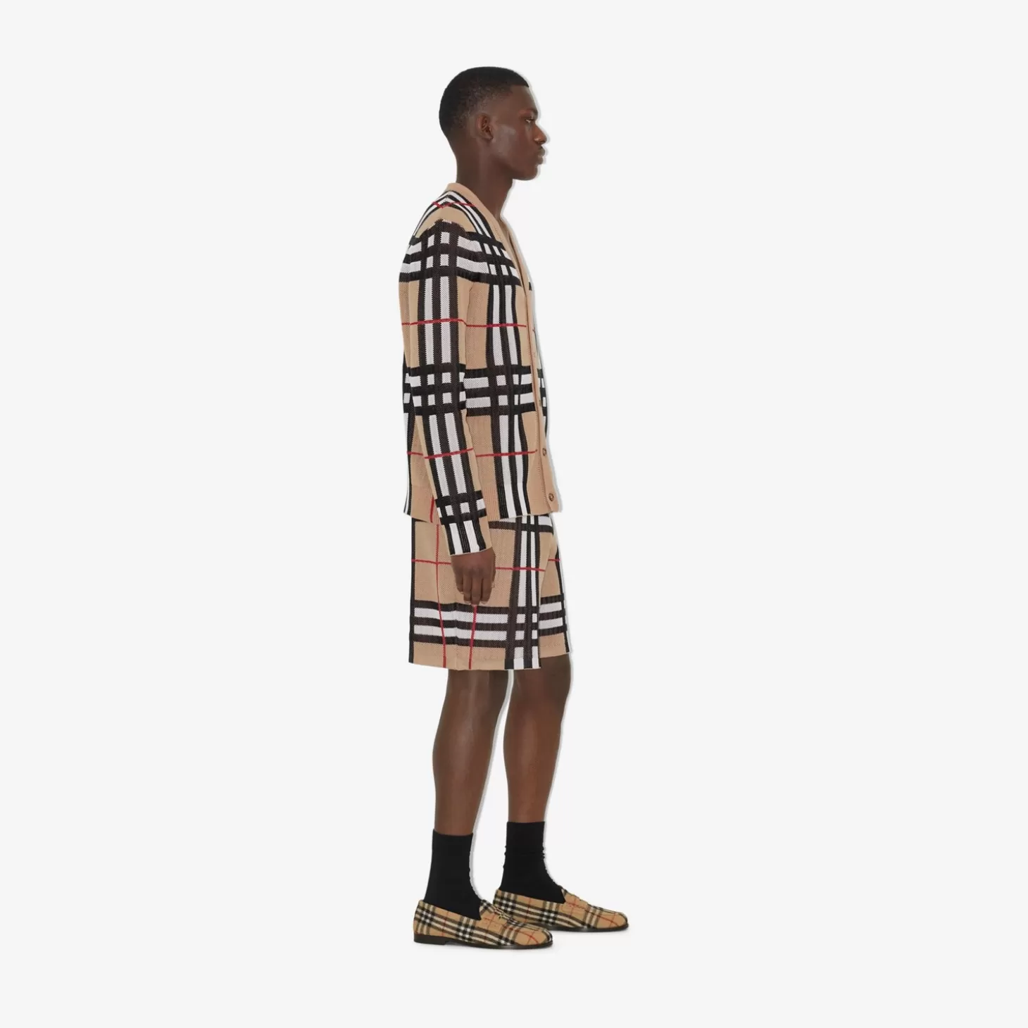 Burberry Kolla Technical Cotton Cardigan*Män Stickat
