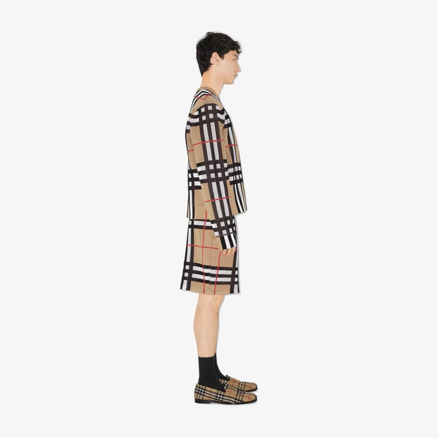 Burberry Kolla Technical Cotton Shorts*Män Byxor och shorts