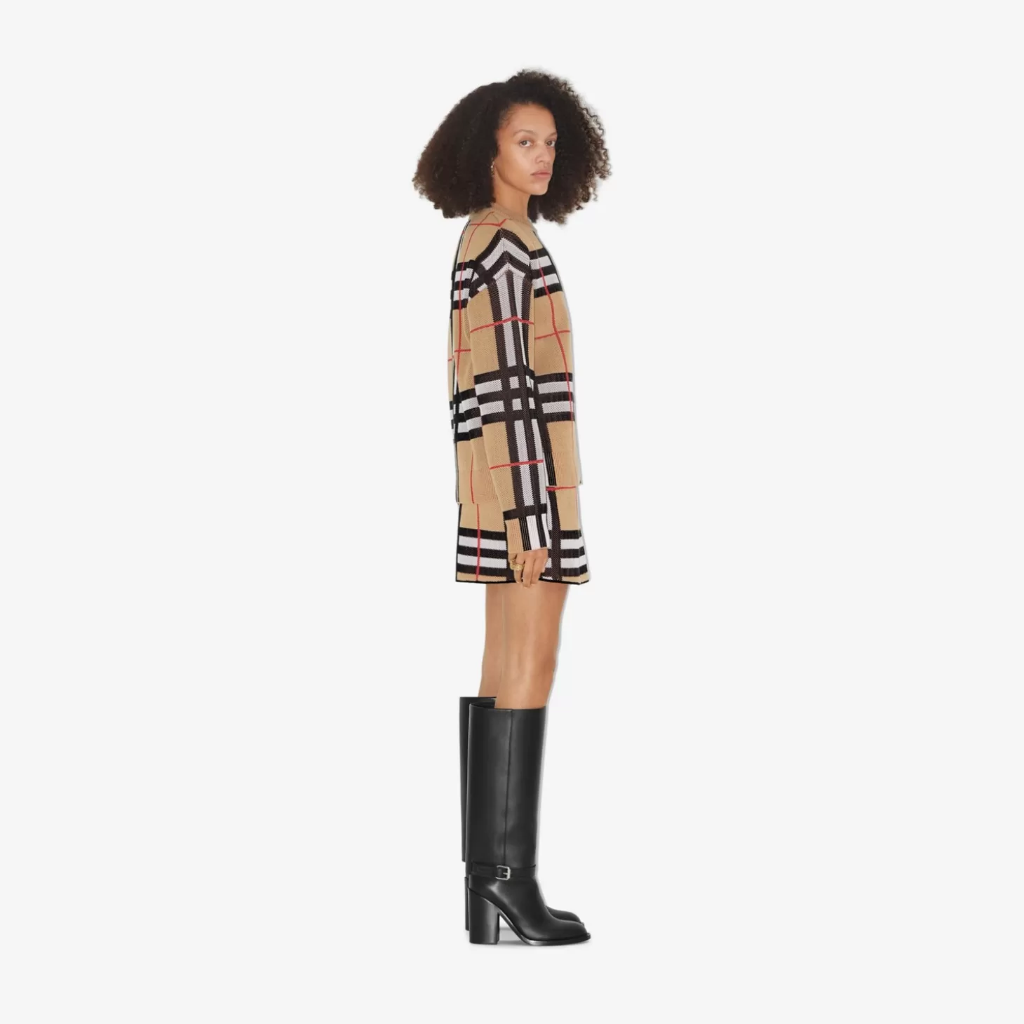 Burberry Kolla Technical Cotton Sweater*Kvinnor Stickat