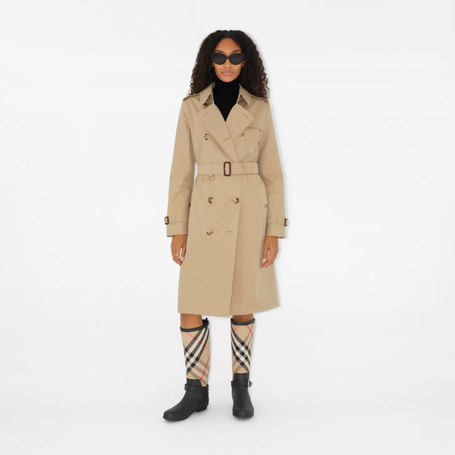 Burberry Kolla överdimensionerade solglasögon*Kvinnor Solglasögon