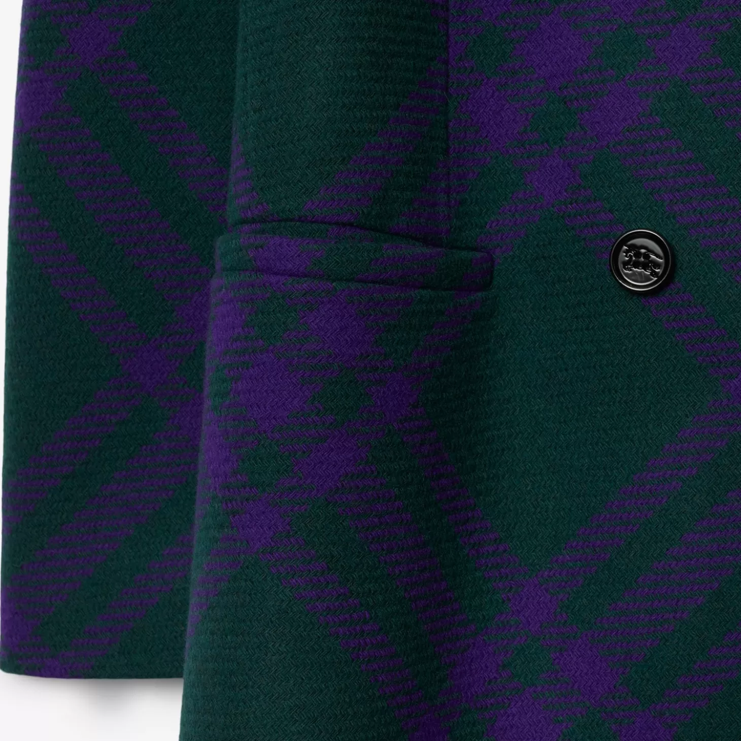 Burberry Kolla Wool Blend Coat*Män Kaffor och jackor