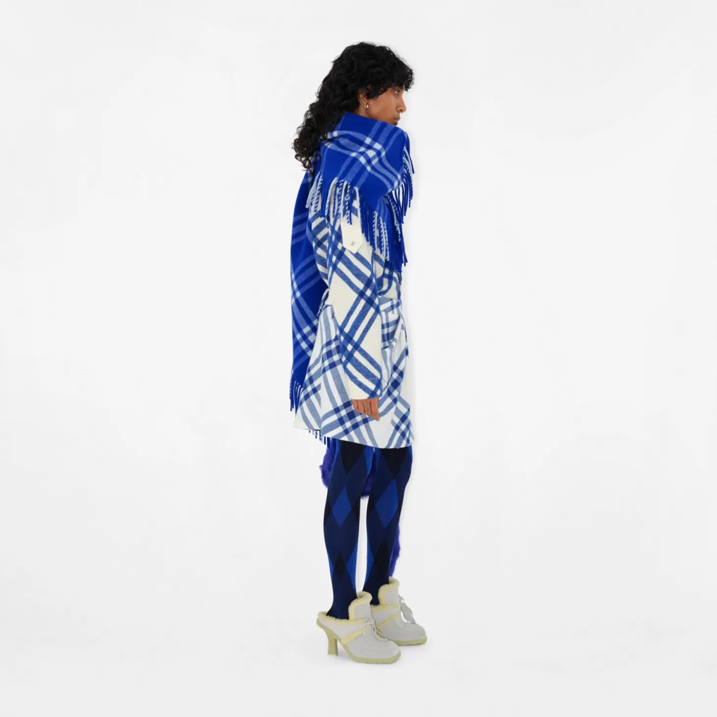 Burberry Kolla Wool Cape*Kvinnor Capes