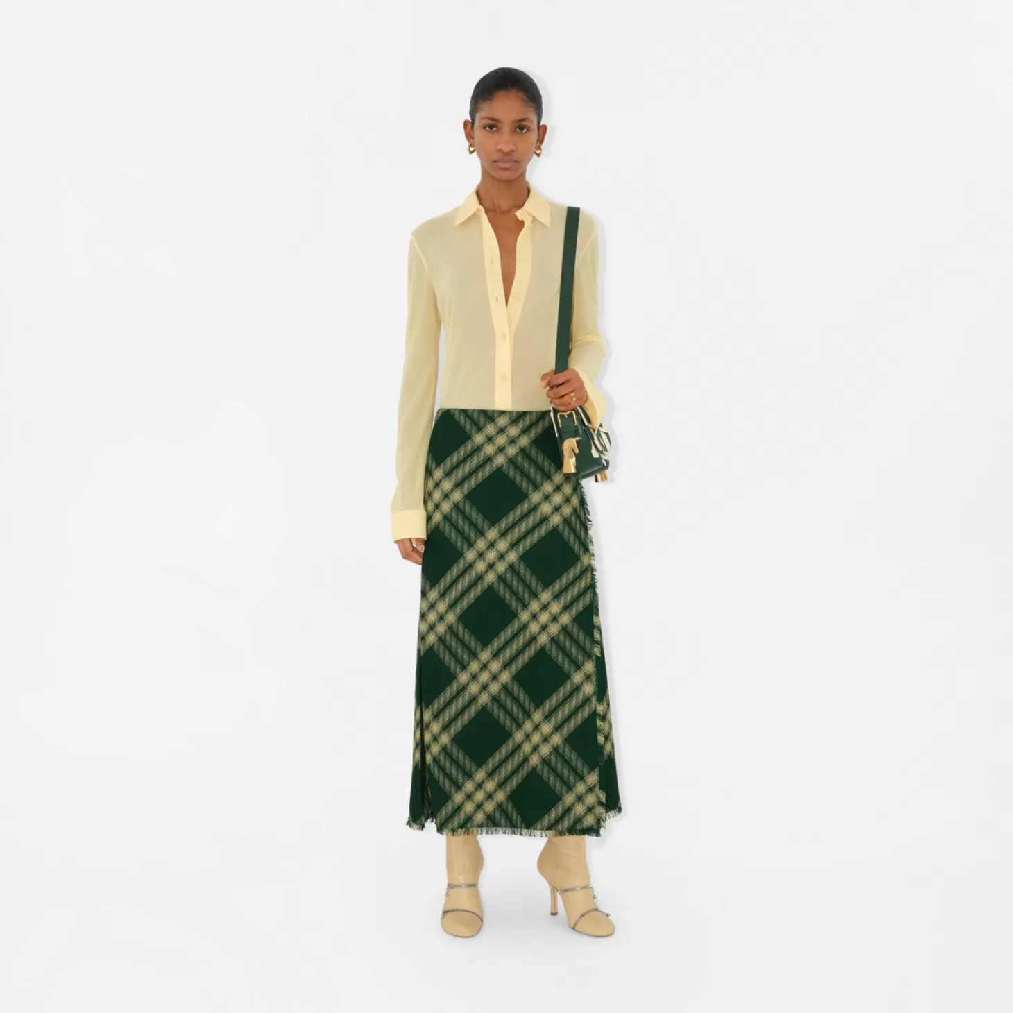 Burberry Kolla Wool Kilt*Kvinnor Kjolar