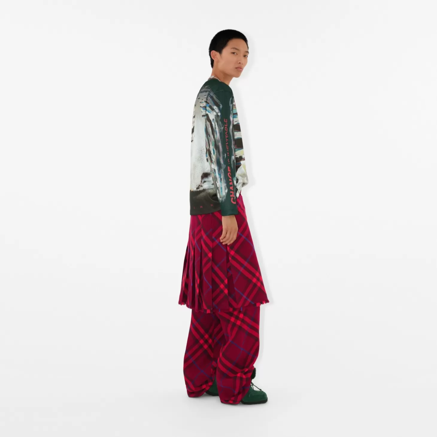 Burberry Kolla Wool Kilt*Kvinnor Kjolar