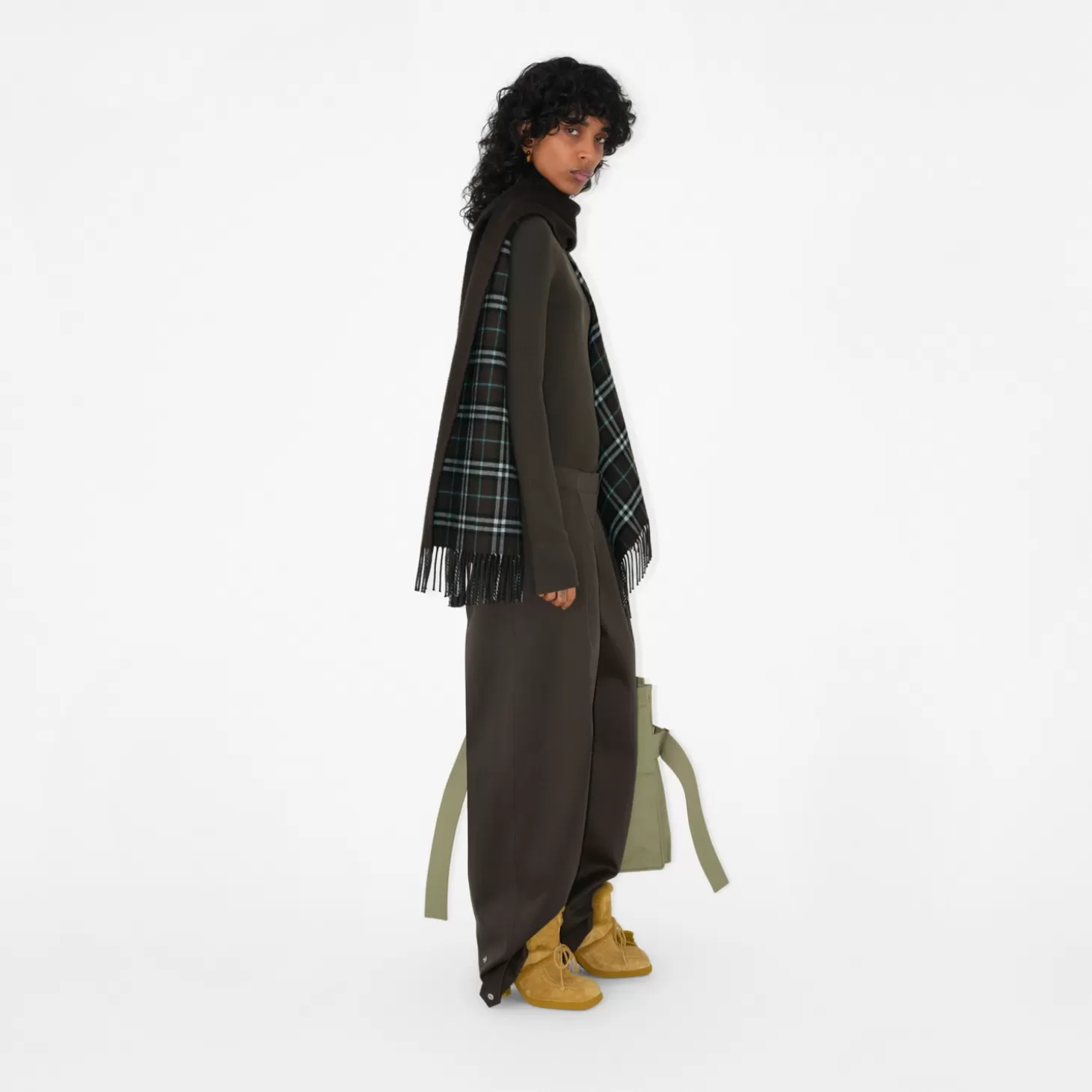 Burberry Kolla Wool Reversible Cape*Kvinnor Capes