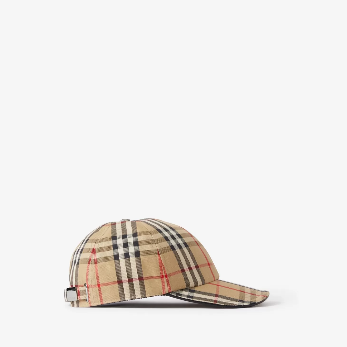 Burberry Kontrollera bomullsbaseballkeps*Män/Kvinnor Mössor och handskar | Mössor och handskar