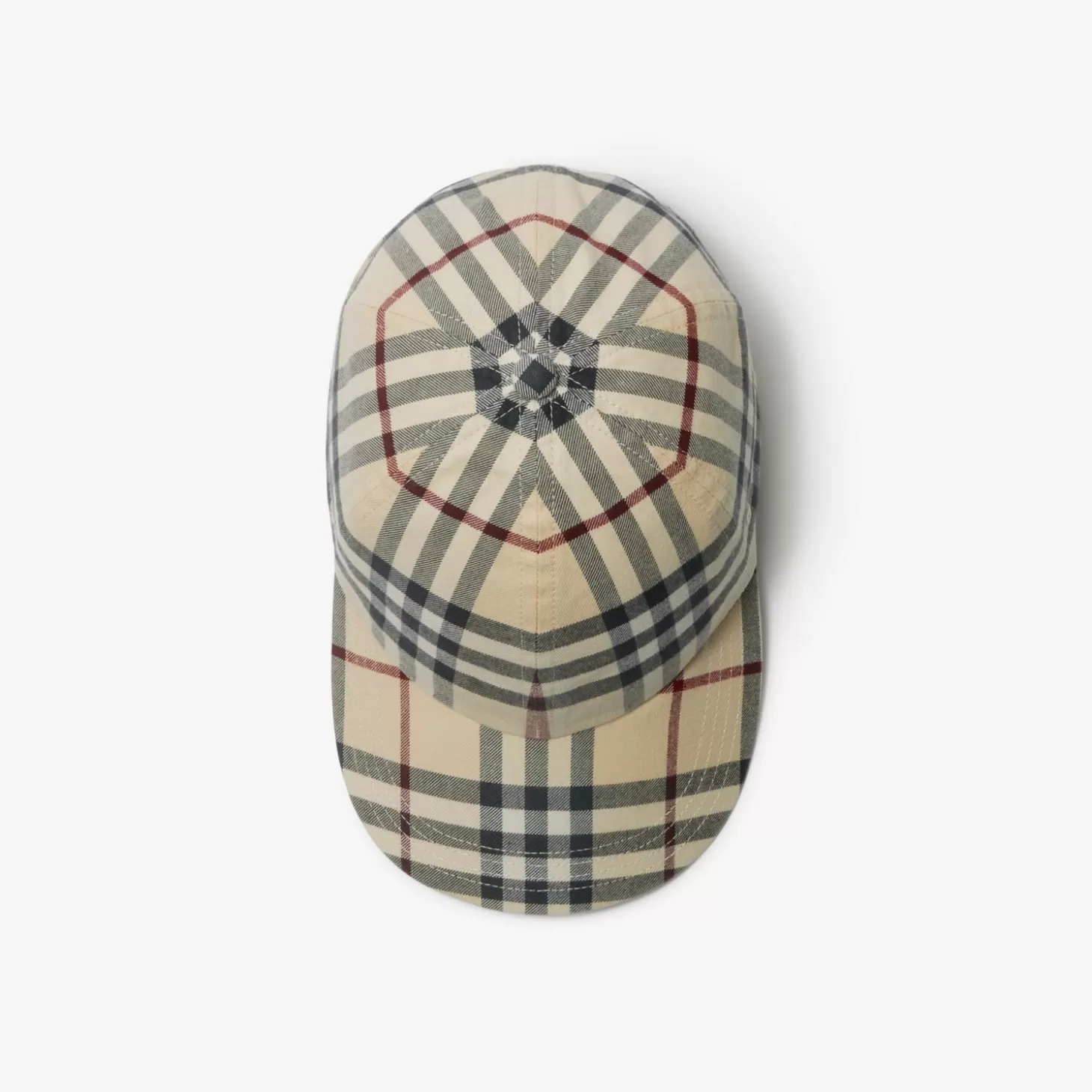 Burberry Kontrollera bomullsbaseballkeps*Män/Kvinnor Mössor och handskar | Mössor och handskar