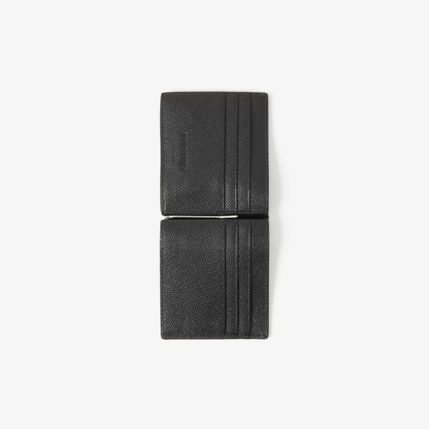 Burberry Kornigt läder Tb Money Clip-plånbok*Män Plånböcker och kortfodral