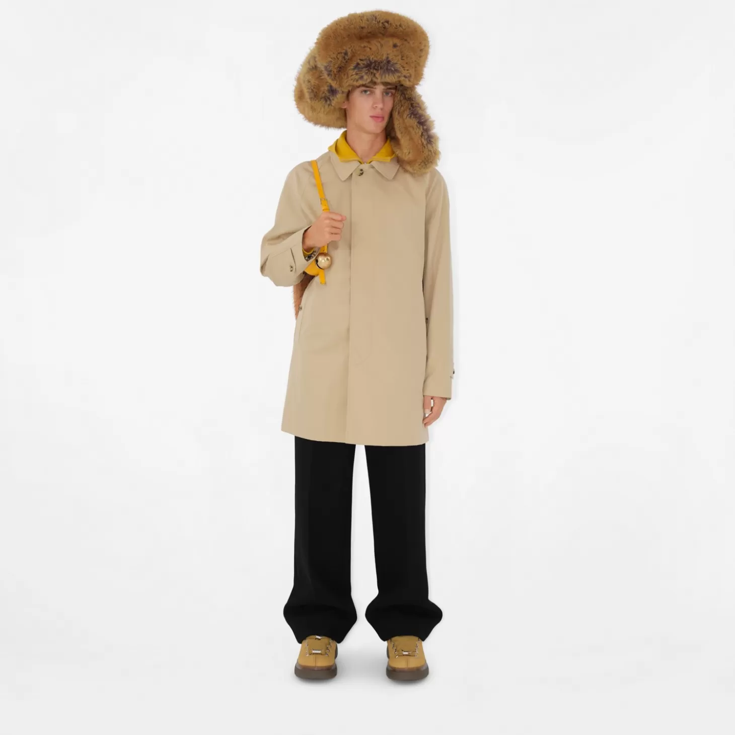 Burberry Kort Camden Heritage Car Coat*Män Kaffor och jackor | Trenchcoats