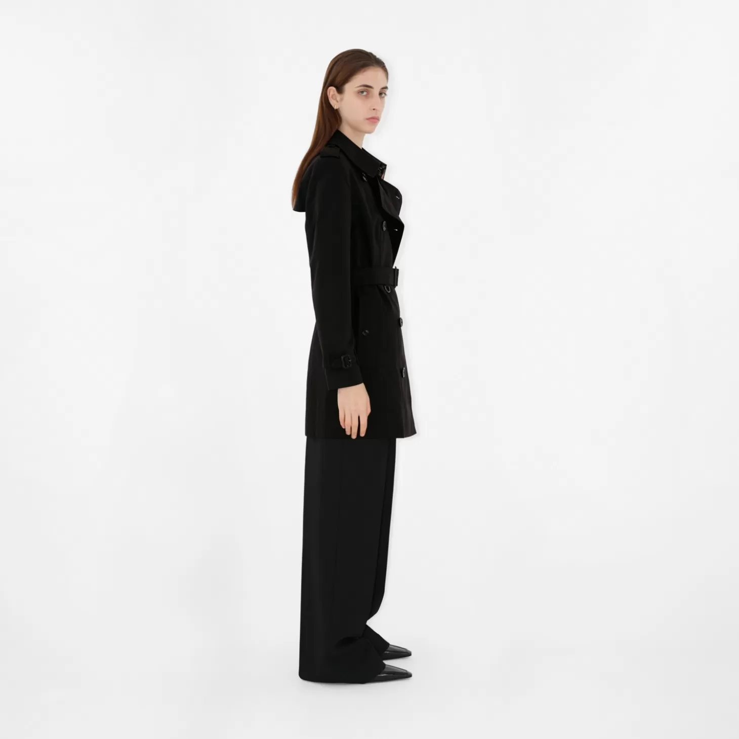 Burberry Kort Chelsea Heritage Trench Coat*Kvinnor Kaffor och jackor | Trenchcoats