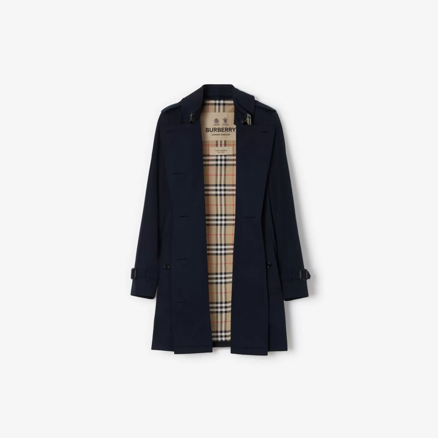 Burberry Kort Chelsea Heritage Trench Coat*Kvinnor Kaffor och jackor | Trenchcoats