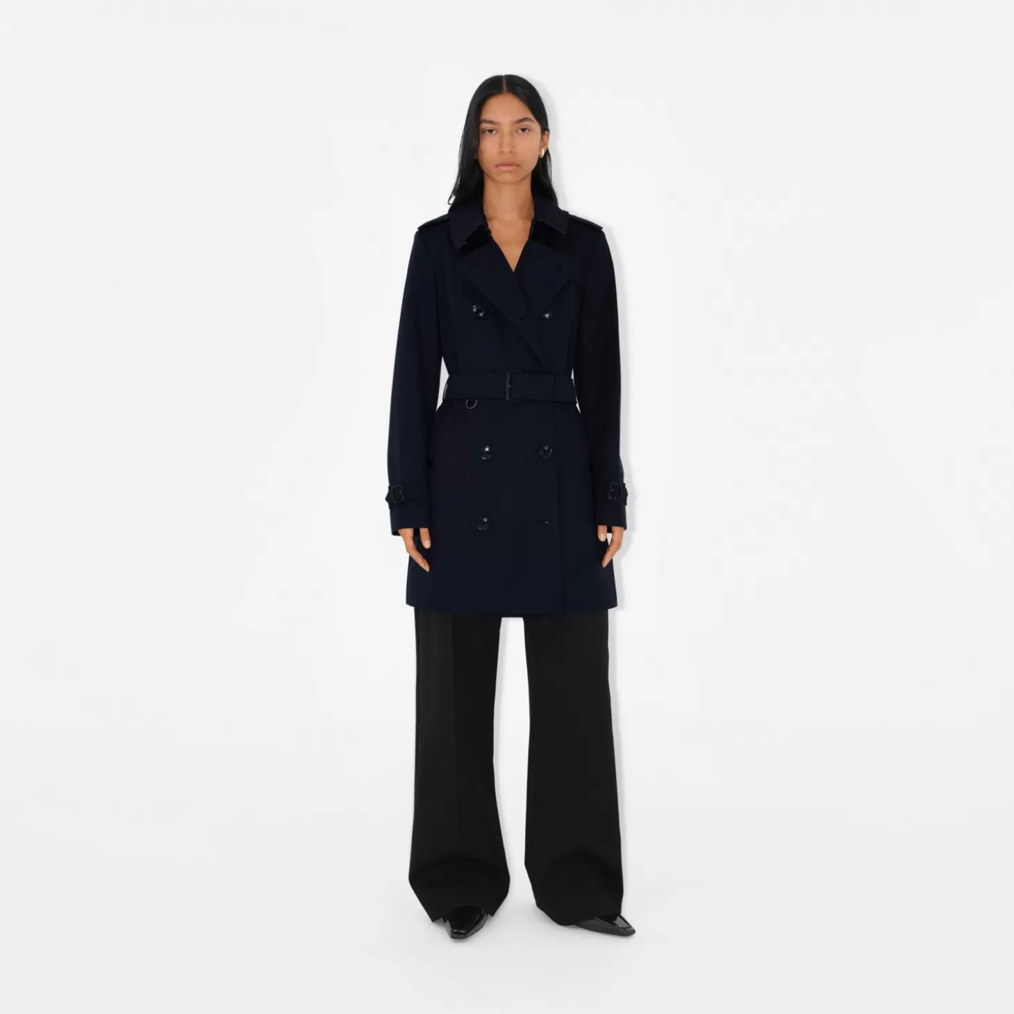 Burberry Kort Chelsea Heritage Trench Coat*Kvinnor Kaffor och jackor | Trenchcoats