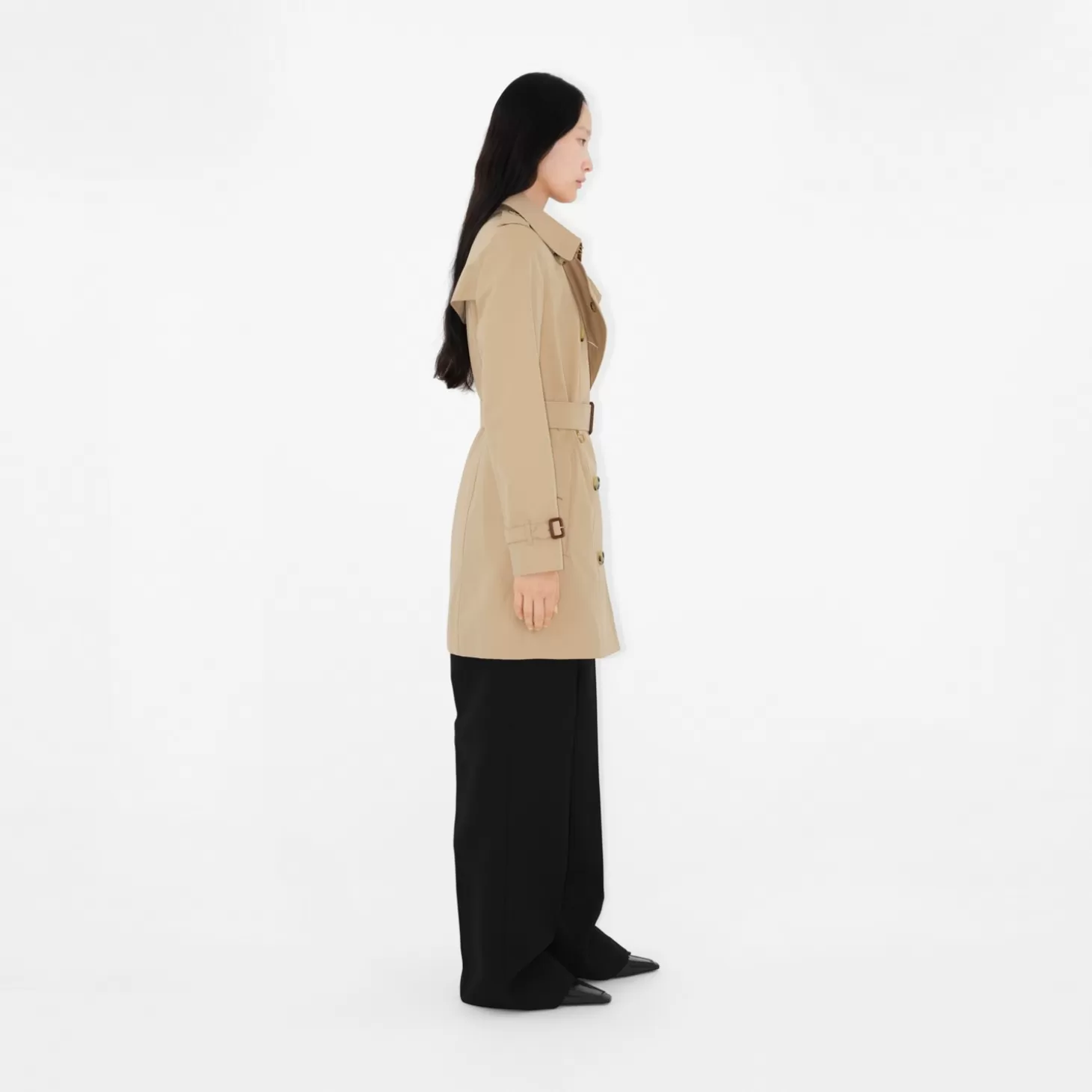 Burberry Kort Chelsea Heritage Trench Coat*Kvinnor Kaffor och jackor | Trenchcoats