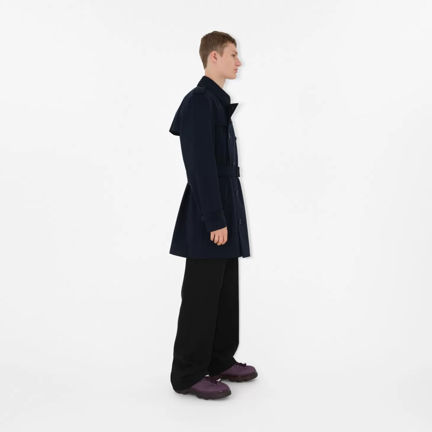 Burberry Kort Kensington Heritage Trench Coat*Män Kaffor och jackor | Trenchcoats